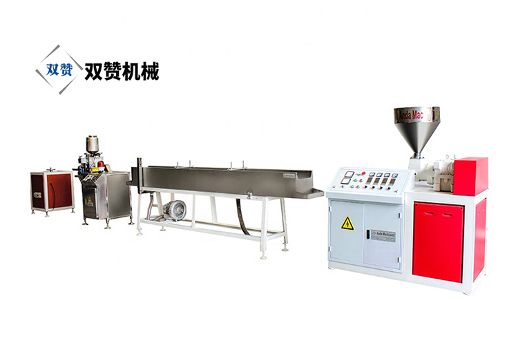 PVC单螺杆封边条生产线